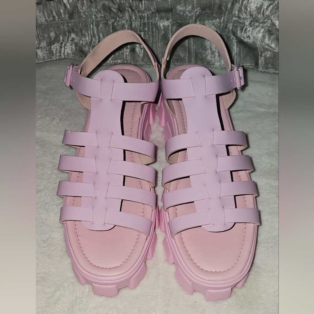 Light Pink Gladiator Sandal (NWOT)